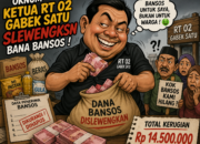 Oknum Ketua RT di Gabek Satu Dilaporkan, Dana Bansos Rp14,5 Juta Diduga Diselewengkan