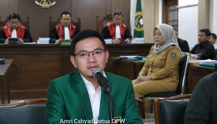 Ketua DPW PPP Babel Amri Cahyadi Prihatin atas Vonis Wagub Hellyana, Tegaskan Hormati Putusan Hukum