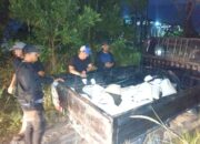 Gagalkan Penyelundupan, TNI AL Amankan 1 Ton Pasir Timah Ilegal di Pangkalpinang