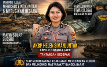Resmi Menjabat, AKBP Helen Simanjuntak Jadi Kapolres Bangka Barat, Srikandi Polri Siap Emban Amanah