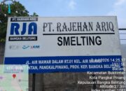 Aktivitas Smelter PT RJA Disorot, Diduga Terima Pasokan Timah dari Luar IUP