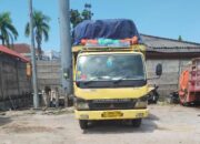 Diduga Gagal Selundupkan 149 Karung Pasir Timah, Aparat Amankan Dua Truk Ekspedisi