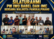 Sambut Positif Kehadiran PW IWO Babel & IMC, Walikota Pangkalpinang Apresiasi Peran Media Online