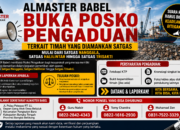 ALMASTER Babel Buka Posko Pengaduan, Tampung Laporan Masyarakat Terkait Timah yang Diamankan Satgas