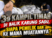 1,56 Ton Pasir Timah Disembunyikan di Balik Sagu, Tri Cakti Bongkar Jalur Pengiriman Misterius*
